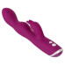 Фиолетовый вибратор A   G-Spot Rabbit Vibrator для стимуляции зон G и A - 23,6 см.