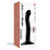 Черный фаллоимитатор-насадка Strap-On-Me P G spot Dildo size S - 16,4 см.