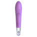 Фиолетовый вибратор Lovely Vibes G-spot Twin - 20 см.