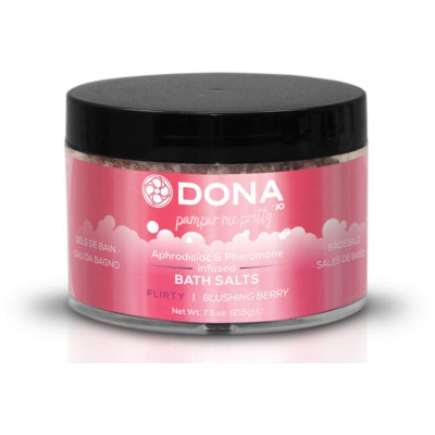 Соль для ванны DONA Flirty Blushing Berry - 215 гр.