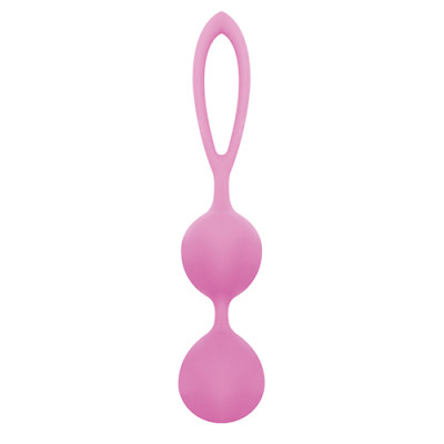 Розовый вагинальные шарики из силикона BLACKBERRIES PUSSY SILICONE