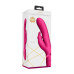 Розовый вибромассажер May Pulse-Wave   C-spot   G-Spot Rabbit - 22 см.