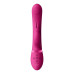 Розовый вибромассажер May Pulse-Wave   C-spot   G-Spot Rabbit - 22 см.