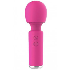 Розовый перезаряжаемый мини-wand Intimate Wand