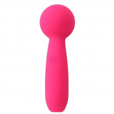 Розовый перезаряжаемый вибратор-wand Pleasure Wand