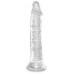 Прозрачный фаллоимитатор 8 Inch Dildo - 21,8 см.