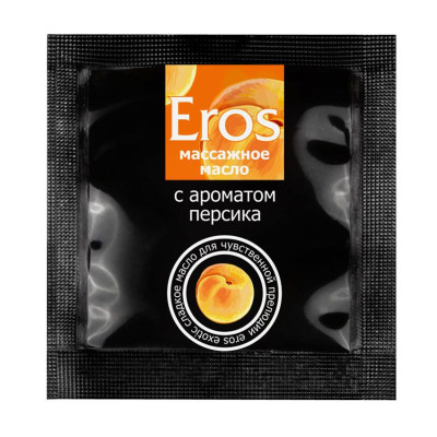 Саше массажного масла Eros exotic с ароматом персика - 4 гр.