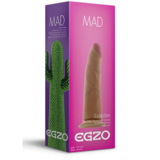 Телесный фаллоимитатор без мошонки Mad Cactus - 17,5 см.  FFF