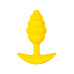 Желтая анальная втулка Vikki - 9 см.