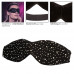 Черная маска на глаза Blackout Eye Mask со стразами