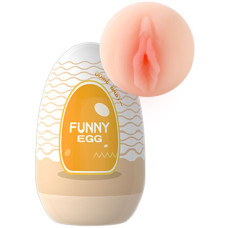 Мастурбатор-вагина в форме яйца Funny Egg