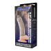 Текстурированная насадка на пенис Clear Textured Penis Enhancing Sleeve Extension - 16,5 см.