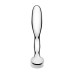 Стальной стимулятор простаты Stainless Steel Prostate Plug - 11,5 см.