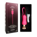 Розовый тонкий стимулятор Nipple Vibrator - 23 см.