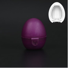 Мастурбатор-яйцо EGG в фиолетовом футляре для хранения