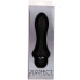 Чёрный вибромассажер для анальной стимуляции PURRFECT SILICONE ANAL VIBRATOR BLACK - 12,7 см.