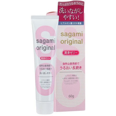 Гель-смазка на водной основе Sagami Original Gel - 60 гр.