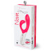 Розовый вибромассажёр с клиторальным отростком We Vibe Nova Pink - 21,5 см. Розовый вибромассажёр с клиторальным отростком We Vibe Nova Pink - 21,5 см.