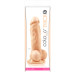 Телесный фаллоимитатор Colours Pleasures Thick 5  Dildo - 18,3 см.