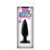 Малая чёрная анальная пробка Jelly Rancher Pleasure Plug Small - 10,2 см.