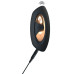Черное виброяйцо RC Vibrating E-Stim Love Ball с электростимуляцией