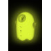 Желтый люминесцентный вакуум-волновой стимулятор клитора Glowing Ghost