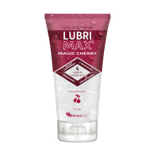 Интимный гель-смазка на водной основе Lubrimax Magic Cherry - 75 мл.