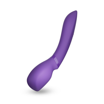 Фиолетовый жезловый вибратор We-Vibe Wand 2 - 27,3 см.