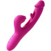 Розовый вибратор-кролик G Spot Ultra - 26,5 см.