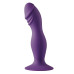 Фиолетовый фаллоимитатор Pleasure Dildo - 14,6 см.