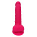 Розовый фаллоимитатор Dildo With Balls 7Inch - 17,7 см.