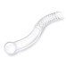 Стеклянный фаллоимитатор 11’’ Glass Pelvic Wand Double Ended - 28 см.