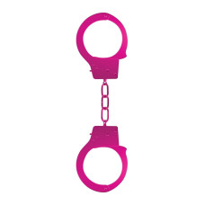Розовые наручники OUCH! Pink