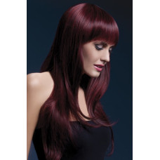 Бордовый парик Sienna