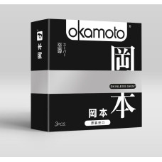 Презервативы OKAMOTO Skinless Skin Super ассорти - 3 шт.