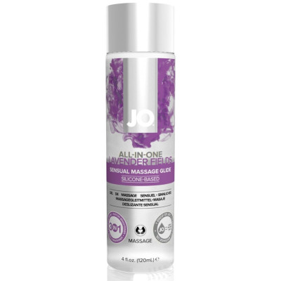 Массажный гель ALL-IN-ONE Massage Oil Lavender с ароматом лаванды - 120 мл.