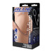 Кольцо на пенис с анальным стимулятором Two Bead Stainless Steel Anal Hook   Cock Ring