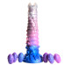 Фантазийный фаллоимитатор Tenta-Queen Ovipositor Silicone Dildo with Eggs - 29,2 см.