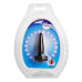 Дымчатая анальная мини-пробка с вибропулей Vibrating Bum Tickler Mini Anal Plug - 6,3 см.