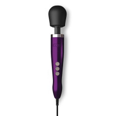 Фиолетовый жезловый проводной вибратор Doxy Die Cast - 37 см.