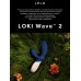 Синий вибромассажер простаты Lelo Loki Wave 2 - 19,6 см.