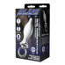 Металлический плаг с кольцом Stainless Steel Metal Tapered Butt Plug With Loop Hardware - 10 см.