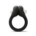 Черное эрекционное кольцо Zippy Vibrating Ring With Bullet