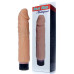 Телесный вибратор-реалистик Real Skin - 22 см.