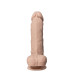 Телесный фаллоимитатор на присоске Real Skin Model 1 - 17,8 см.