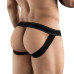 Черные перфорированные трусы-джоки Clever Ambar Jockstrap