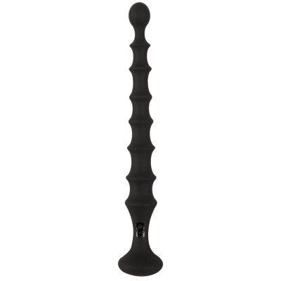 Черная анальная ёлочка Magic Anal Wand - 26,9 см.