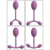 Сиреневый тренажер мыщц тазового дна Vaginal Trainer
