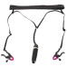 Женские вибростринги с зажимами для половых губ Spreader String with Vibrator
