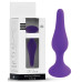 Фиолетовая анальная втулка Silcone Purple Plug Small - 10 см. Фиолетовая анальная втулка Silcone Purple Plug Small - 10 см.
